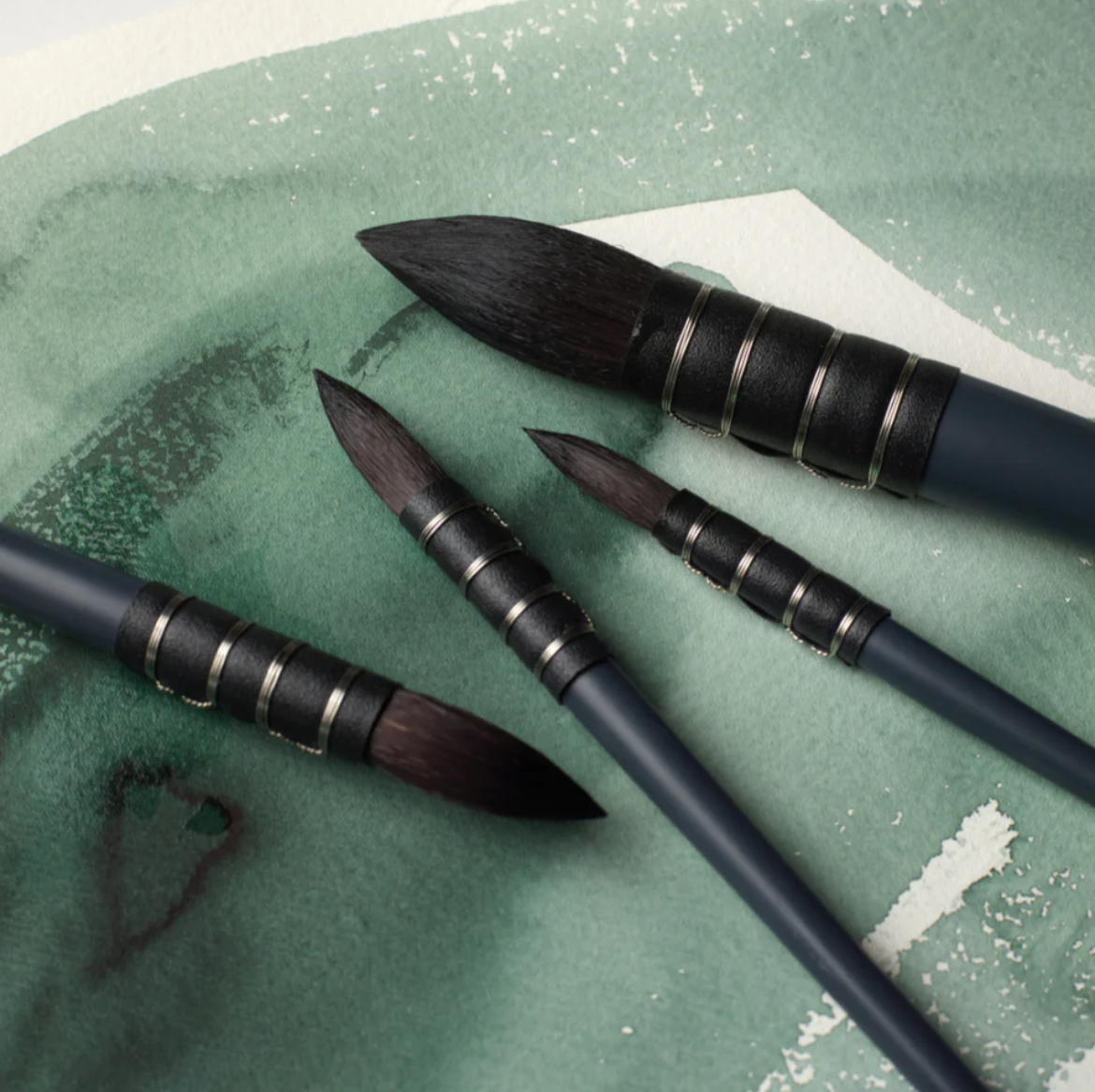 Professional Watercolour Synthetic Squirrel Brushes古典松鼠毛水彩筆