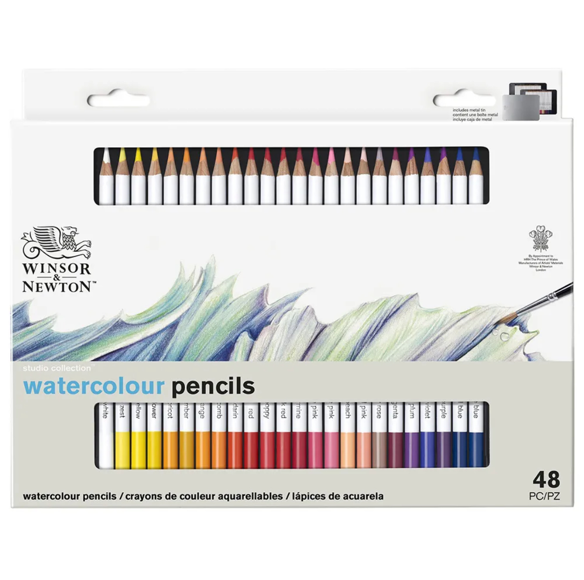 Watercolour Pencils 48色水溶性色鉛筆(0490057)
