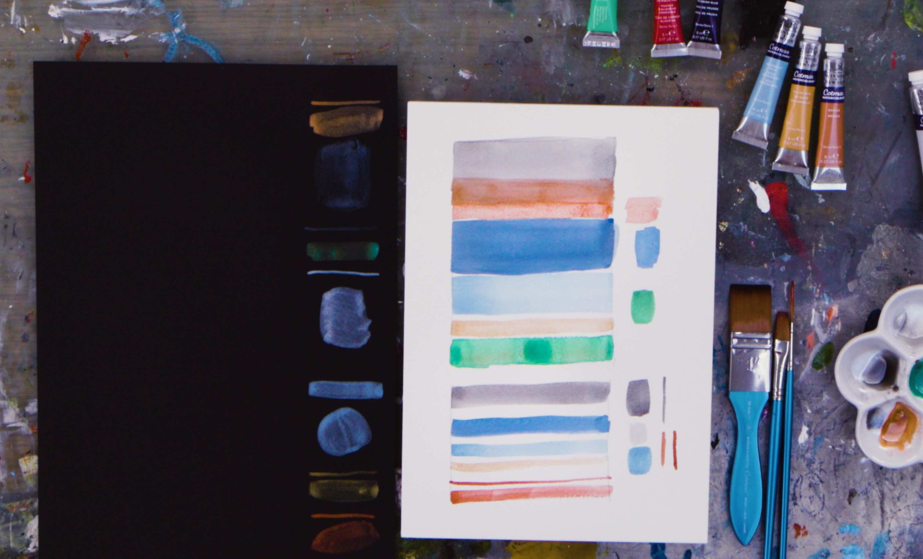 Winsor & Newton Cotman金屬色水彩顏料閃耀登場!